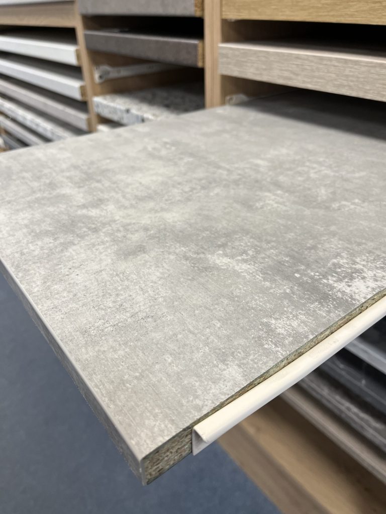 Duropal Bellato Grey (20mm Square Edged Laminate) Llandaff Laminates LTD