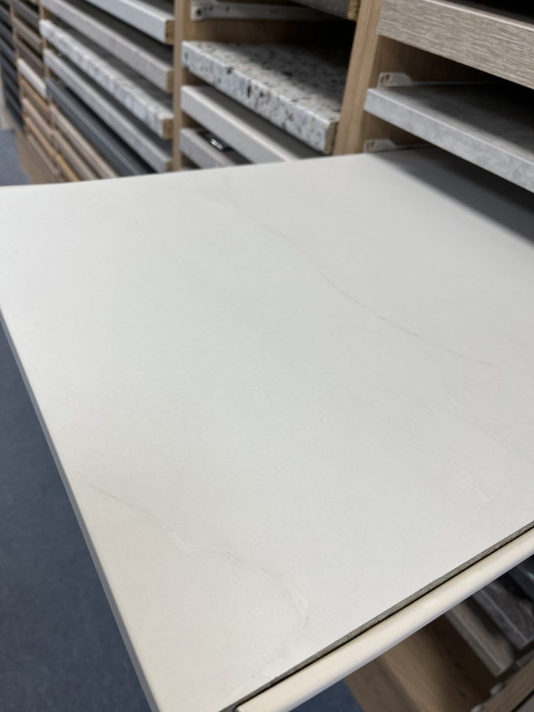 Duropal India White (20mm Square Edged Laminate) Llandaff Laminates LTD