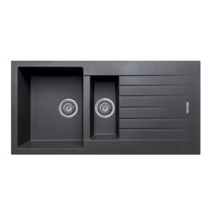 Gemini Composite 1.5 Bowl Sink - Gunmetal Grey (S30012)