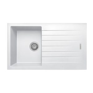 Gemini Composite Compact Bowl Sink - White (S30025)