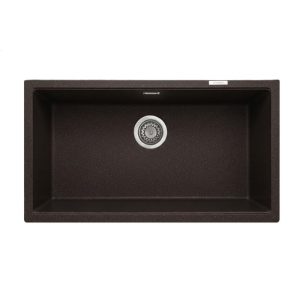 Virgo Composite Large Bowl Undermount Sink - Gunmetal Grey (S32022)