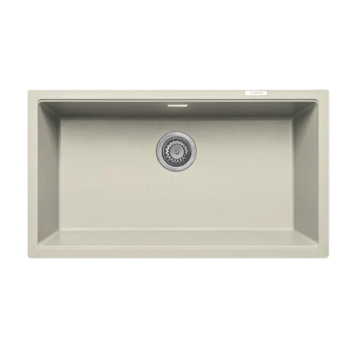 Virgo Composite Large Bowl Undermount Sink - Stone (S32024)