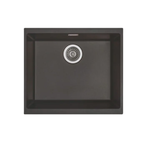 Virgo Composite Standard Bowl Undermount Sink - Gunmetal Grey (S32012)