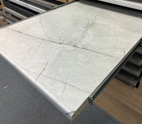 Aquilla Bathroom Worktop Veined Marble