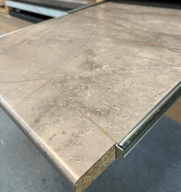 Aquilla Bathroom Worktop Gold Veined Marble