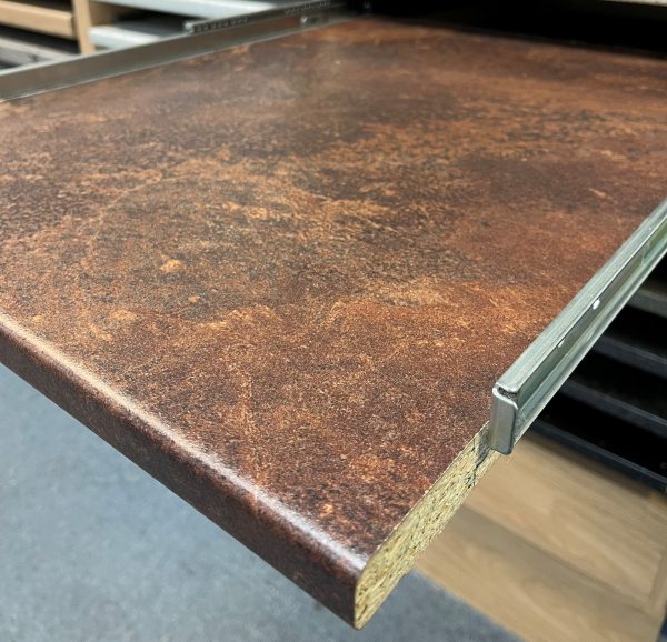 Aquilla Bathroom Worktop Industrial Rust