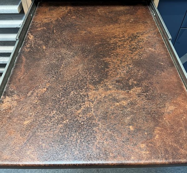 Aquilla Bathroom Worktop Industrial Rust