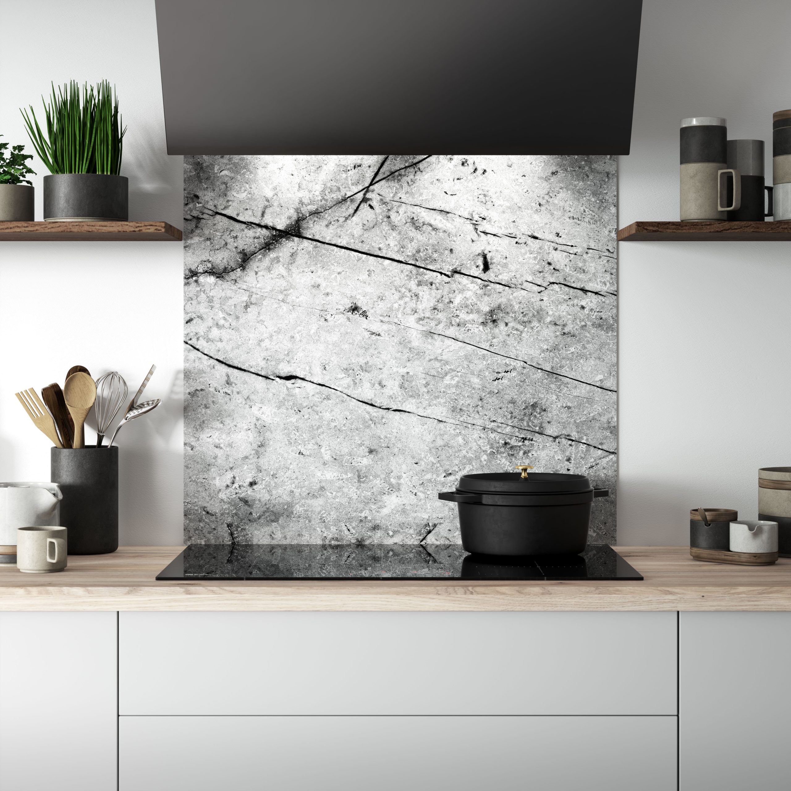 Alloy Fossil Marble Pietra (Splashback) – Llandaff Laminates LTD