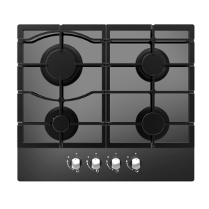AQ3113BG Gas on Glass Hob UBGOG601BK