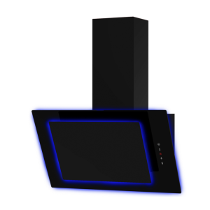 AQ4331BK LED Angled Hood 60cm Black UBAHALO6