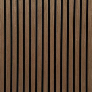 Aquilla Designer Wall Acoustic Walnut Close