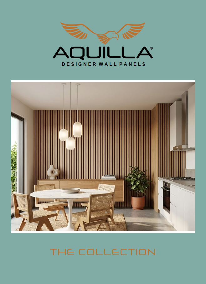 Aquilla Designer Wall Panels Brochure Front