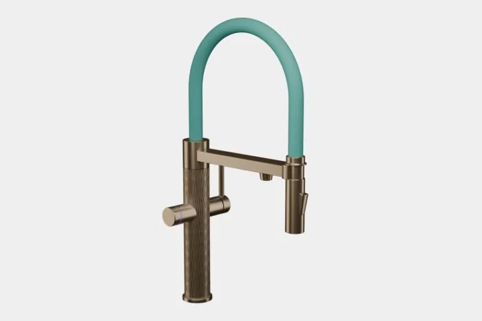 Vanquish Brushed Brass Hot Tap - Image 4