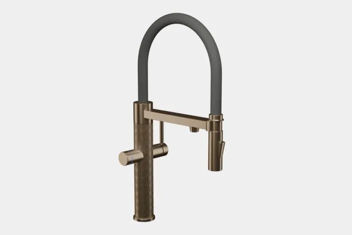 Vanquish Brushed Brass Hot Tap - Image 7