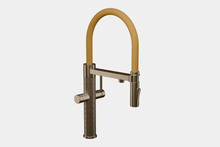 Vanquish Brushed Brass Hot Tap - Image 10