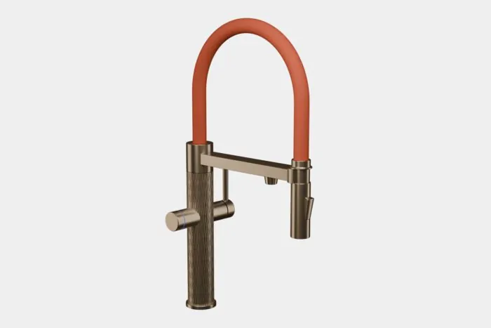 Vanquish Brushed Brass Hot Tap - Image 11