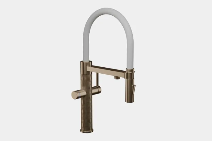 Vanquish Brushed Brass Hot Tap - Image 14