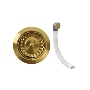 Capella 1.0 Gold Brass Waste