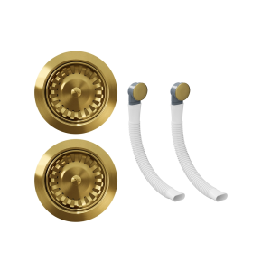 Capella 1.5 Gold Brass Waste