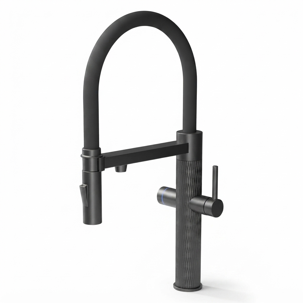 Aquilla Hot Tap Vanquish Gunmetal Black Hose